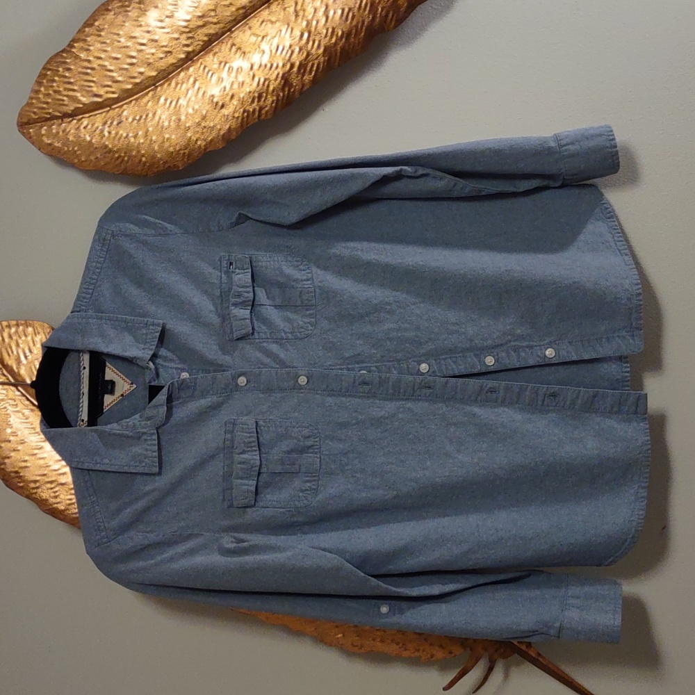 Tommy Hilfiger chambray blouse - Like New